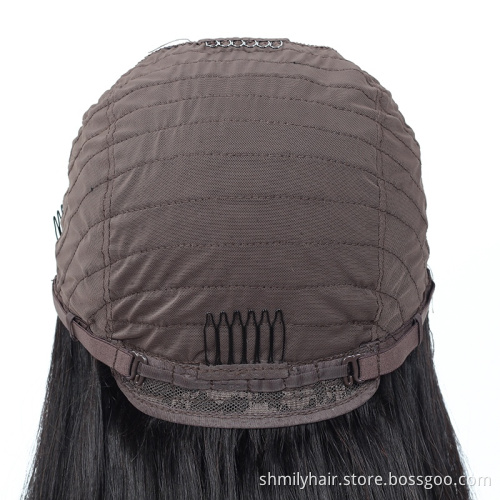 Cheap Raw Brazilian Virgin 100% Human Hair Short Bob Frontal Wigs HD Full Lace Front Wig Transparent Lace Wig For Black Women